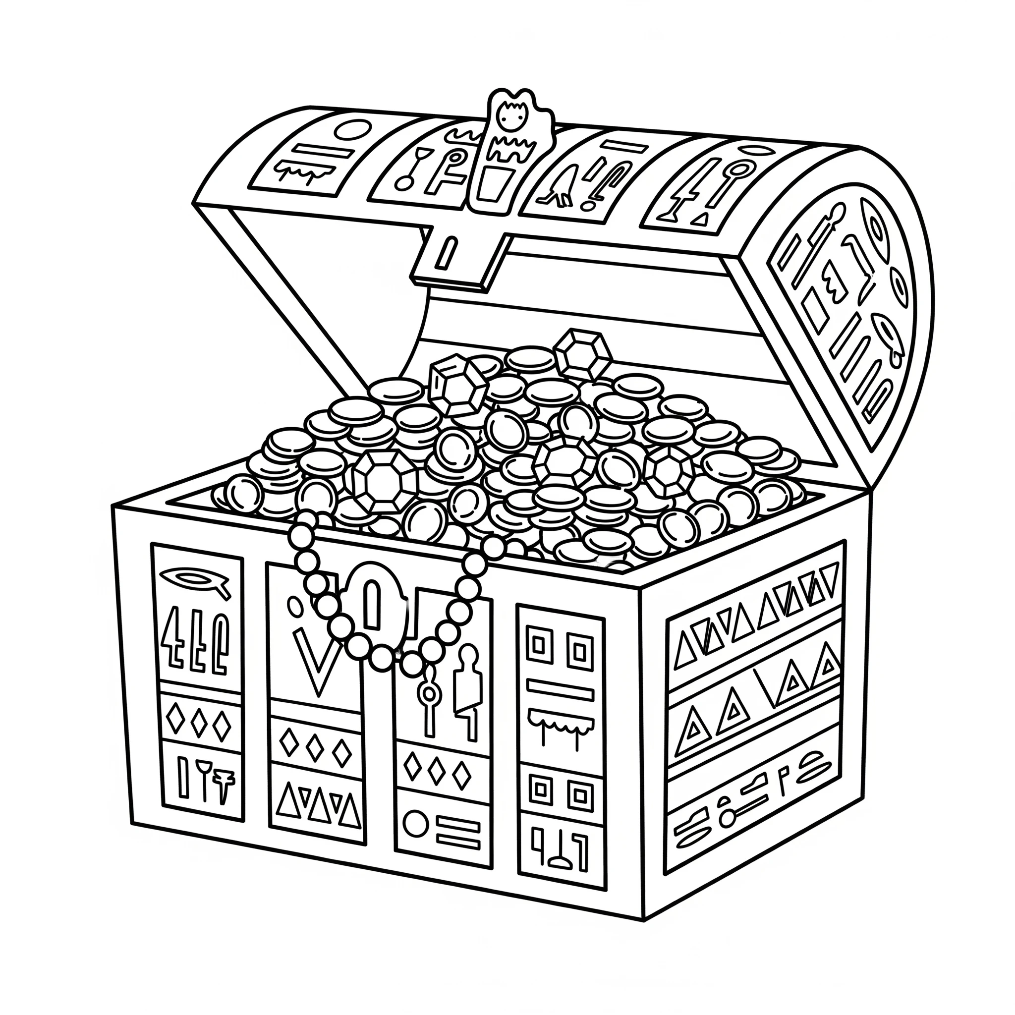 image de coloriage Antiquité pour enfant
