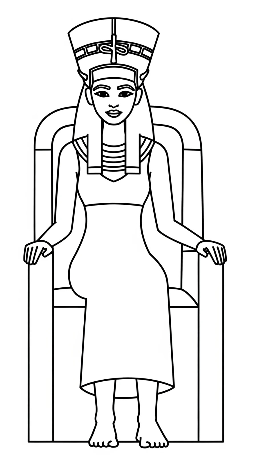 coloriage Antiquité à imprimer pour enfant de 4 ans