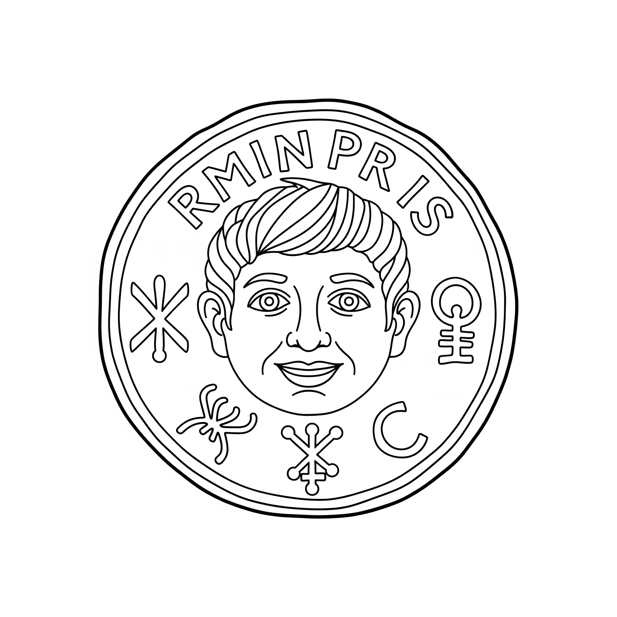 coloriage Antiquité a imprimer