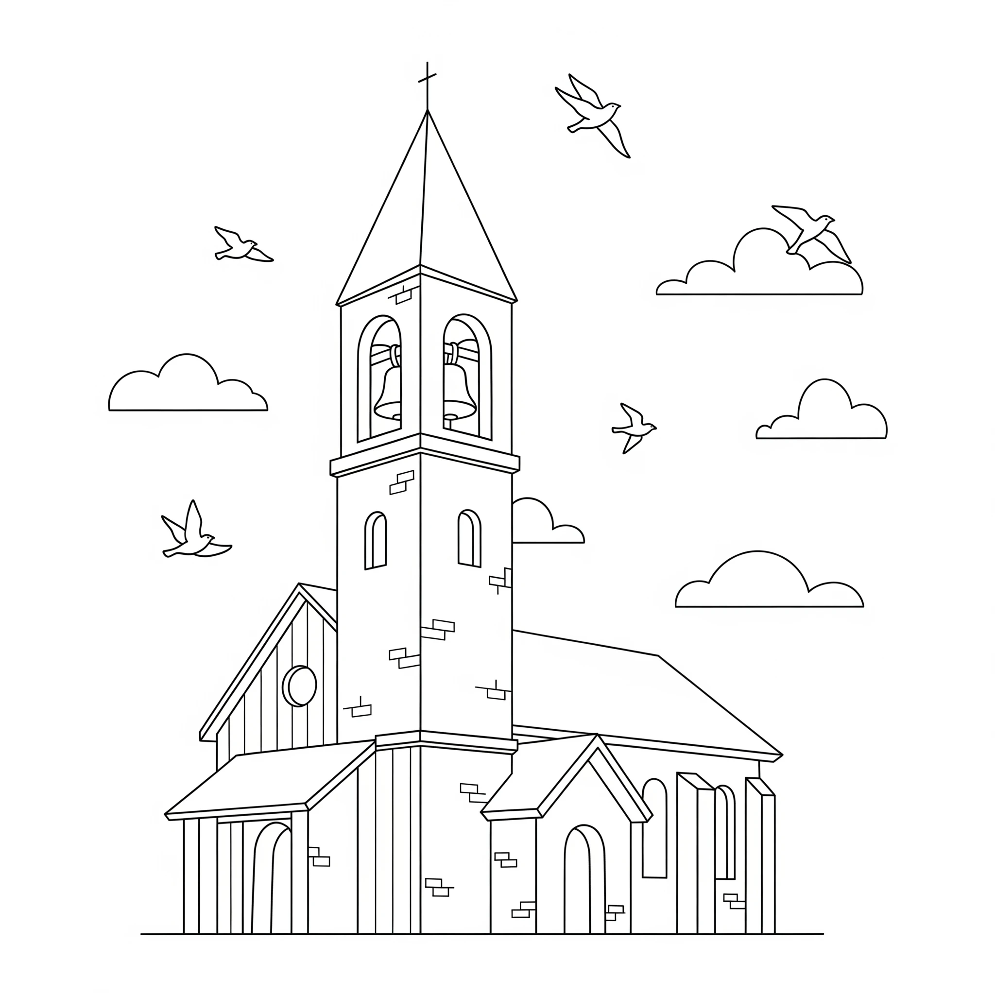 coloriage Assomption à imprimer gratuitement pdf