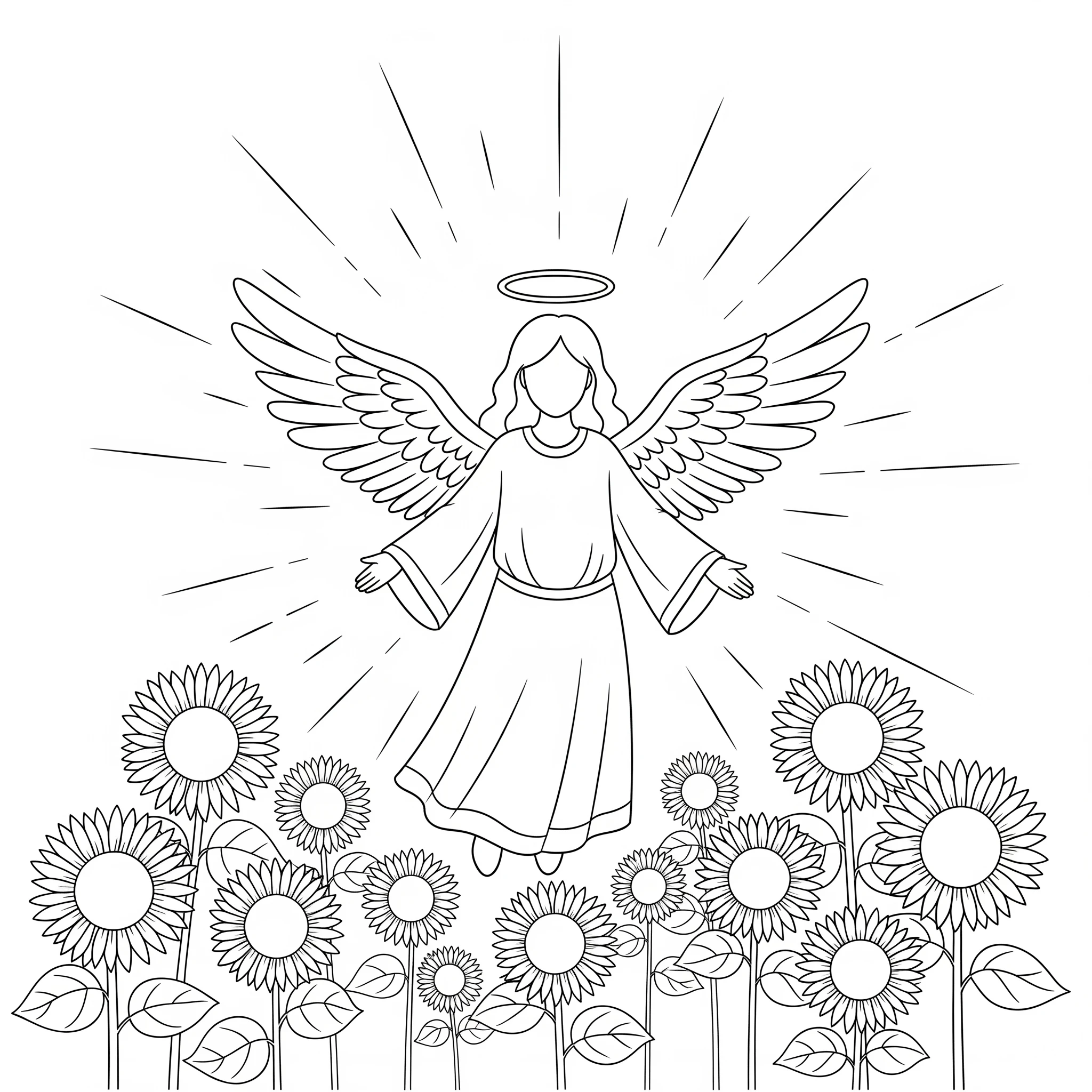 coloriage Assomption a colorier en ligne gratuitement 1