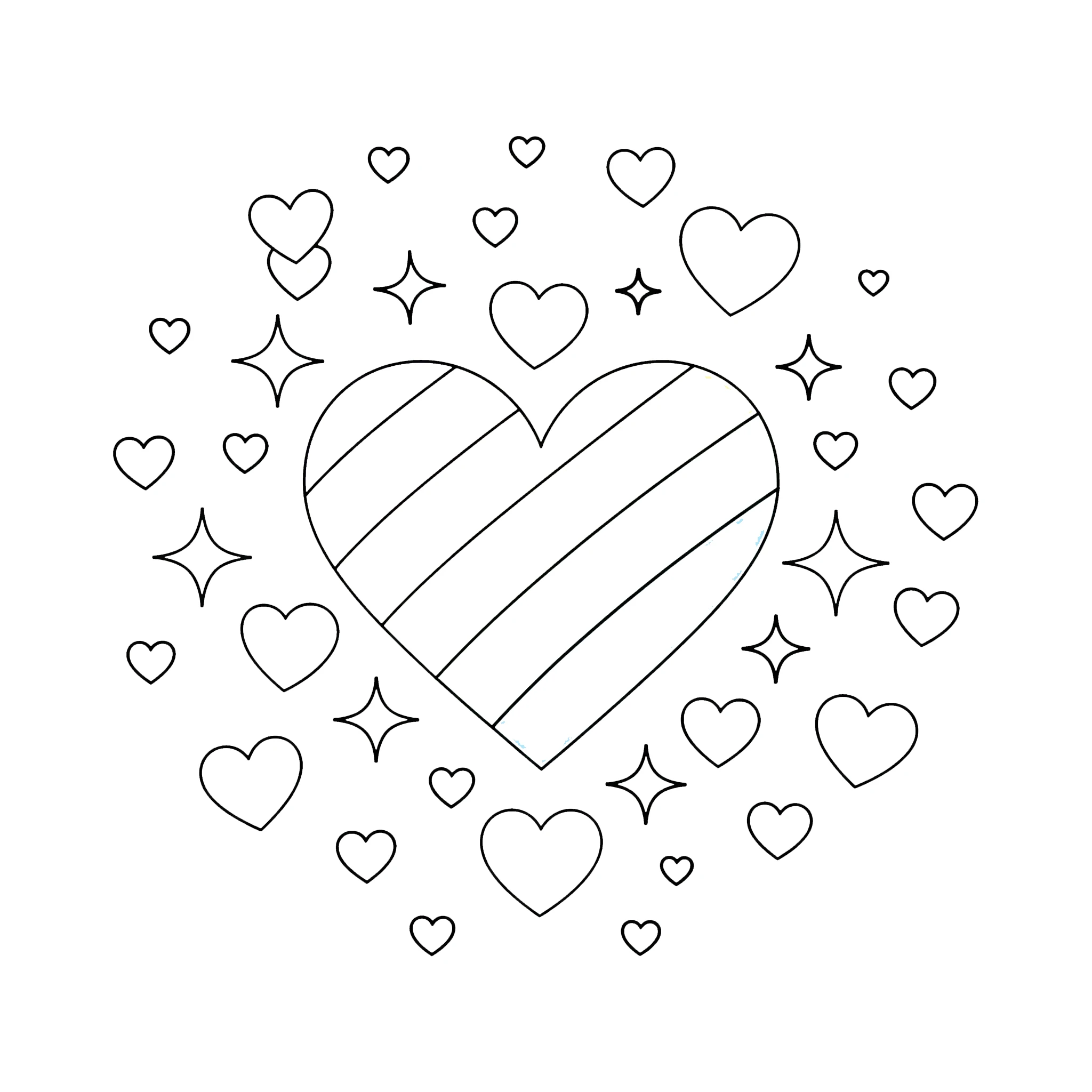 coloriage Esthétique pour enfants à télécharger
