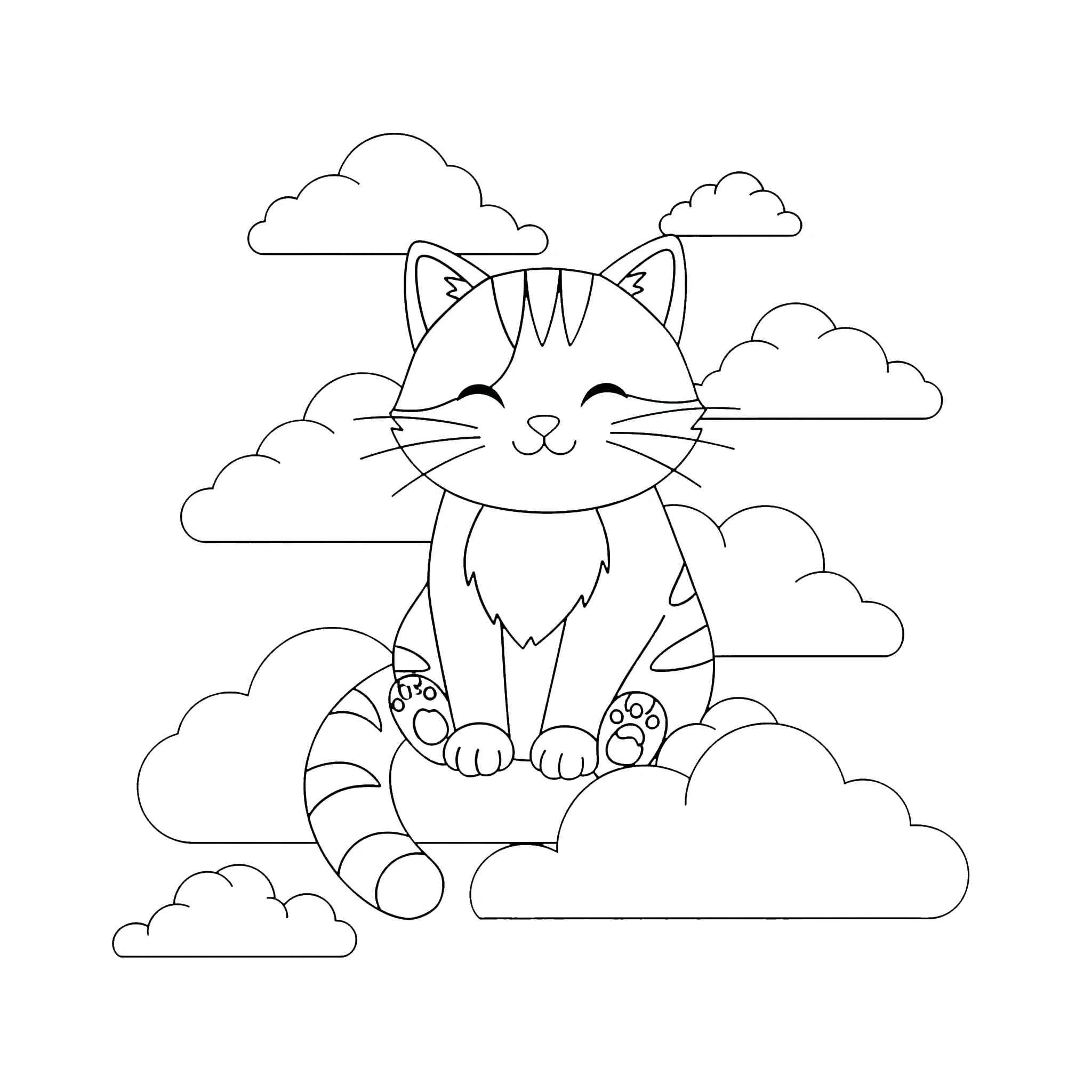 coloriage Esthétique et decoupage