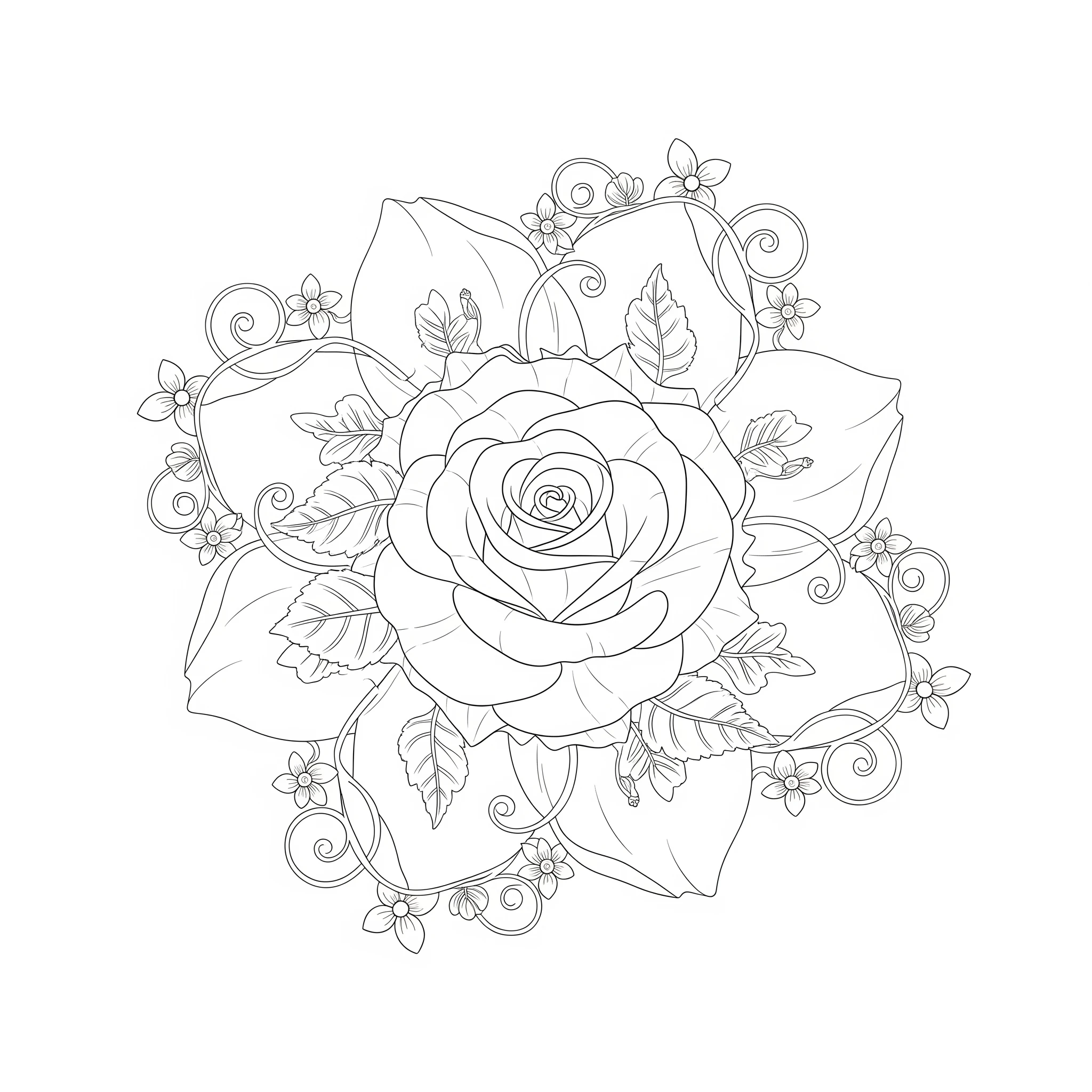 coloriage Mandala Disney pour enfant de 3 ans