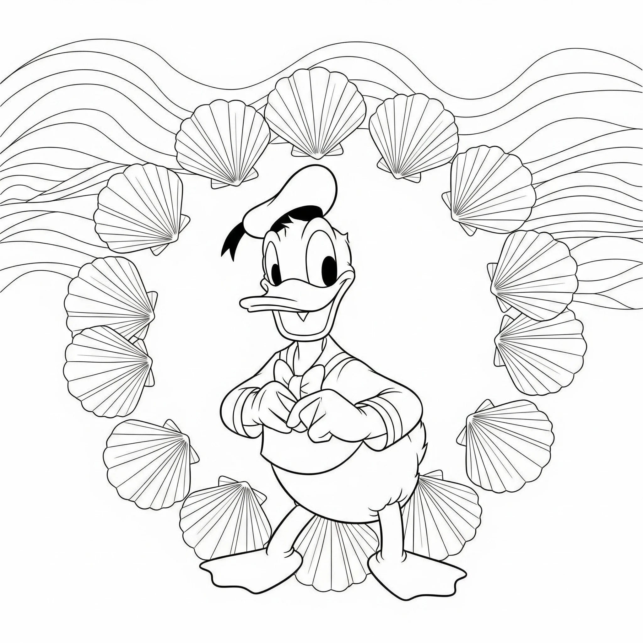 coloriage Mandala Disney à imprimer gratuitement pdf