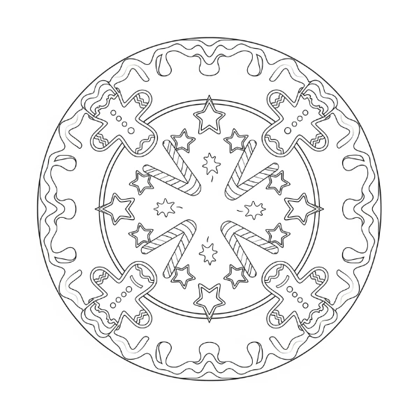 Mandala Noël thumbnail
