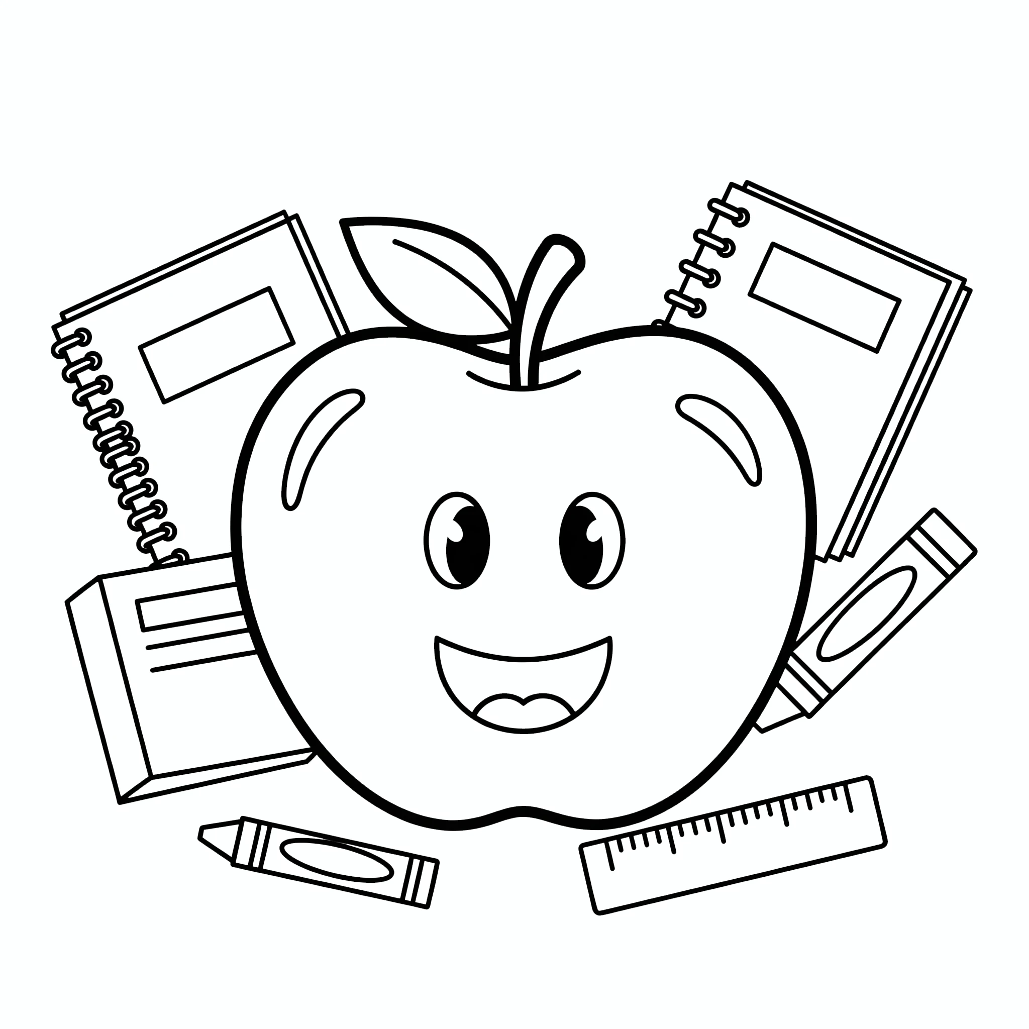 coloriage Merci Maitresse à imprimer pour enfant de 8 ans