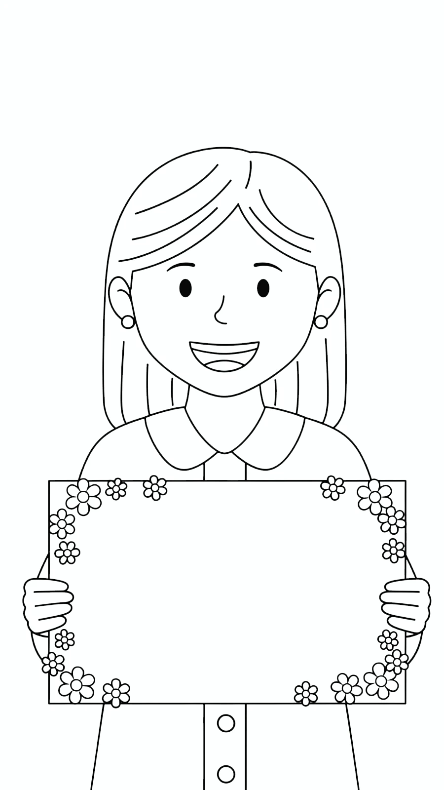 coloriage Merci Maitresse et apprentissage