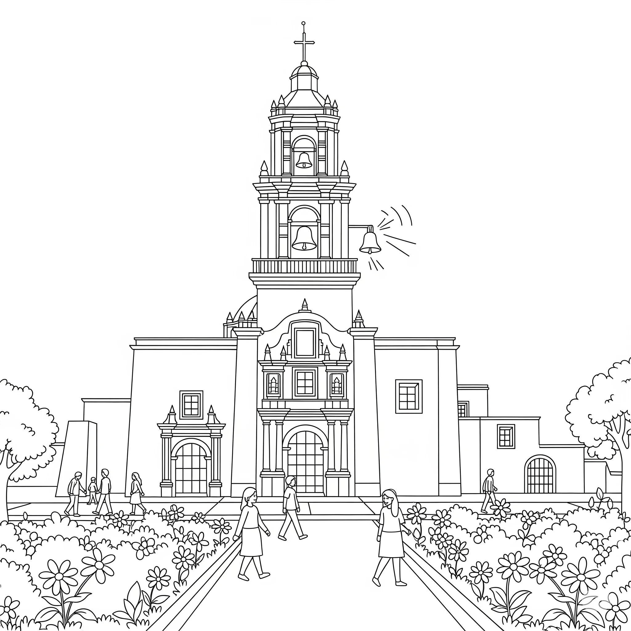 coloriage Mexique pour enfant de 6 ans