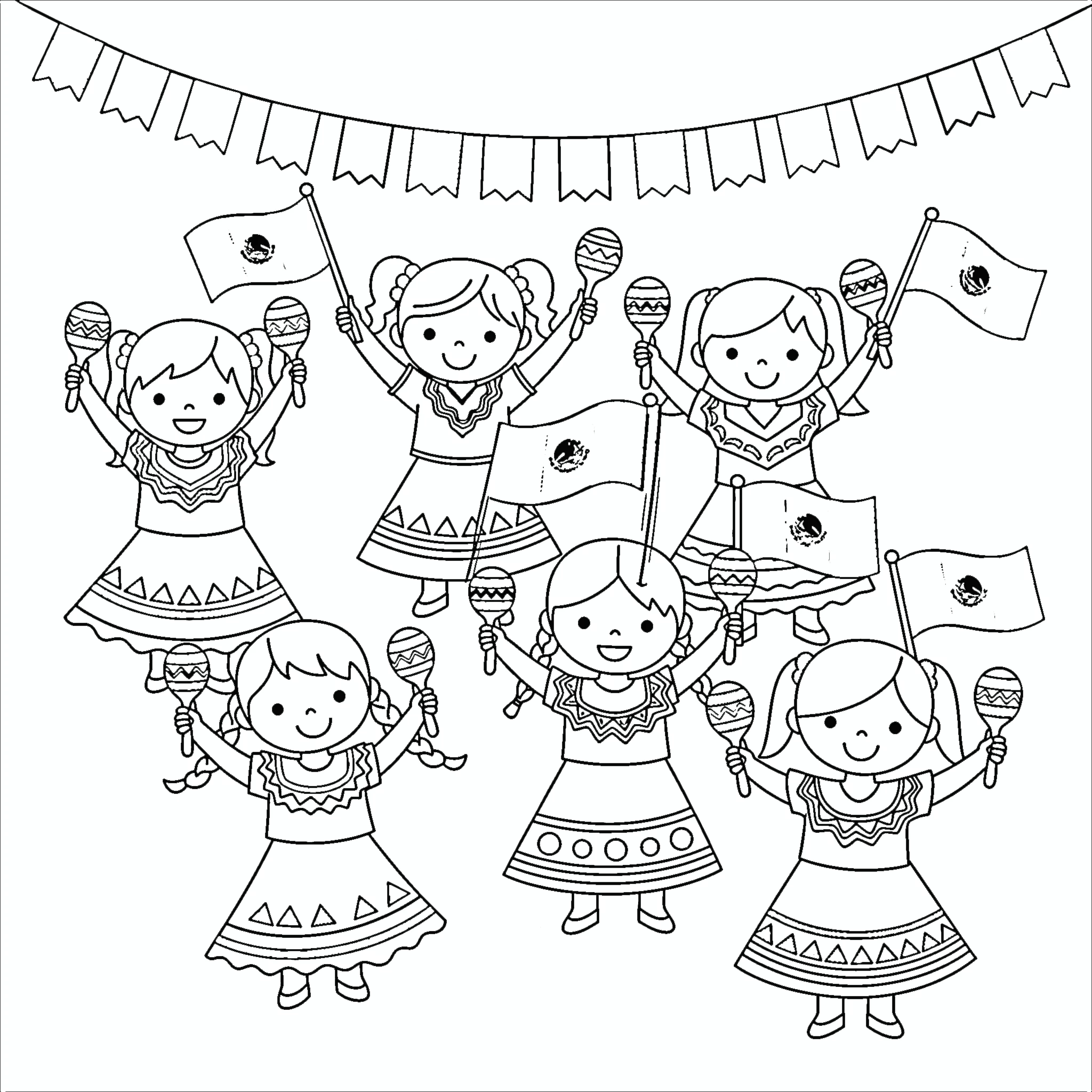 coloriage Mexique a telecharger