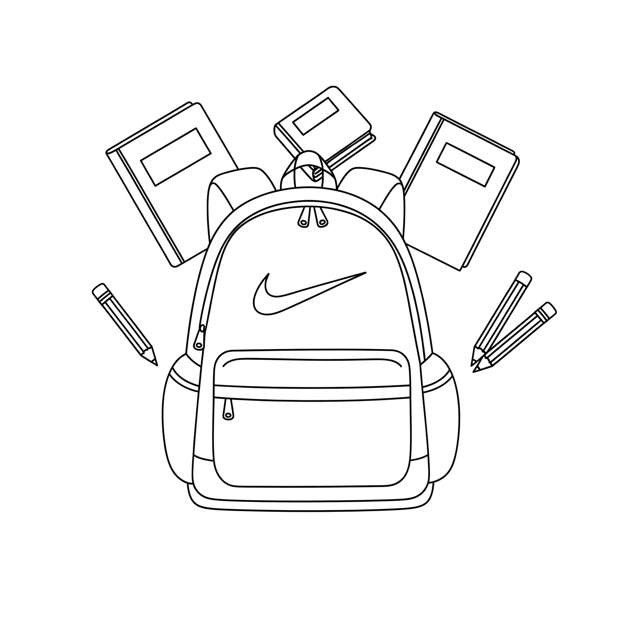 coloriage Nike a dessiner en ligne