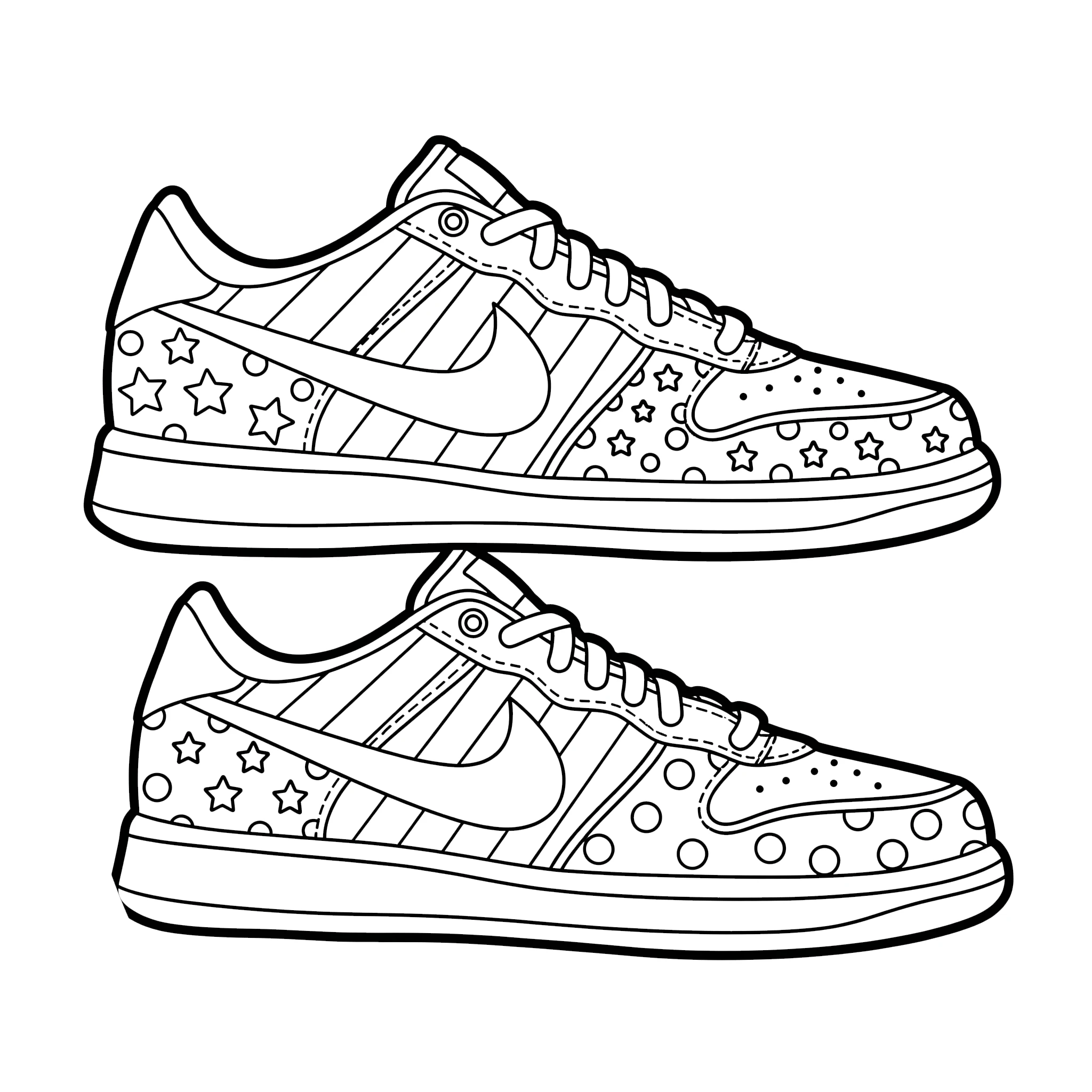 coloriage Nike en ligne 1