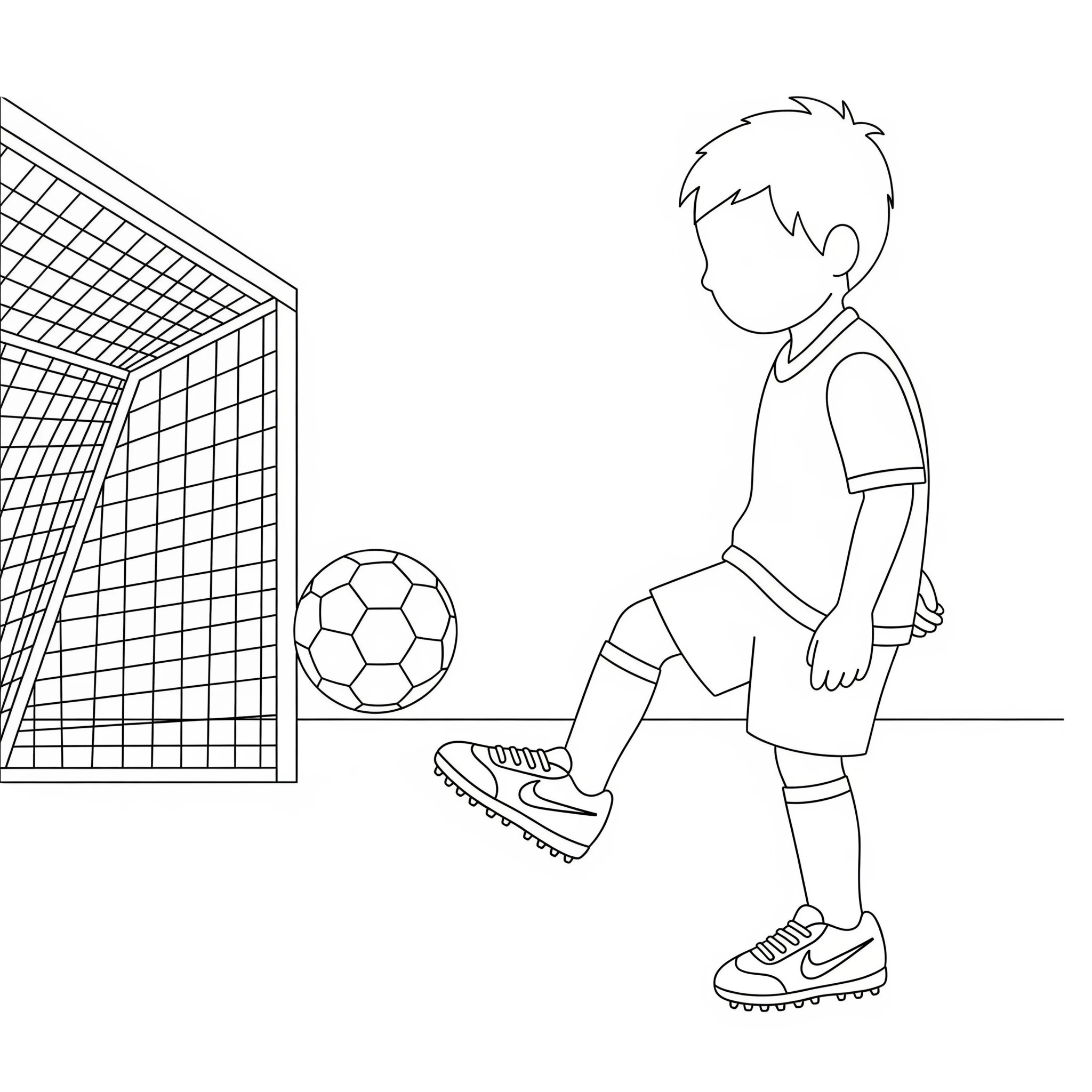 coloriage Nike gratuit en ligne