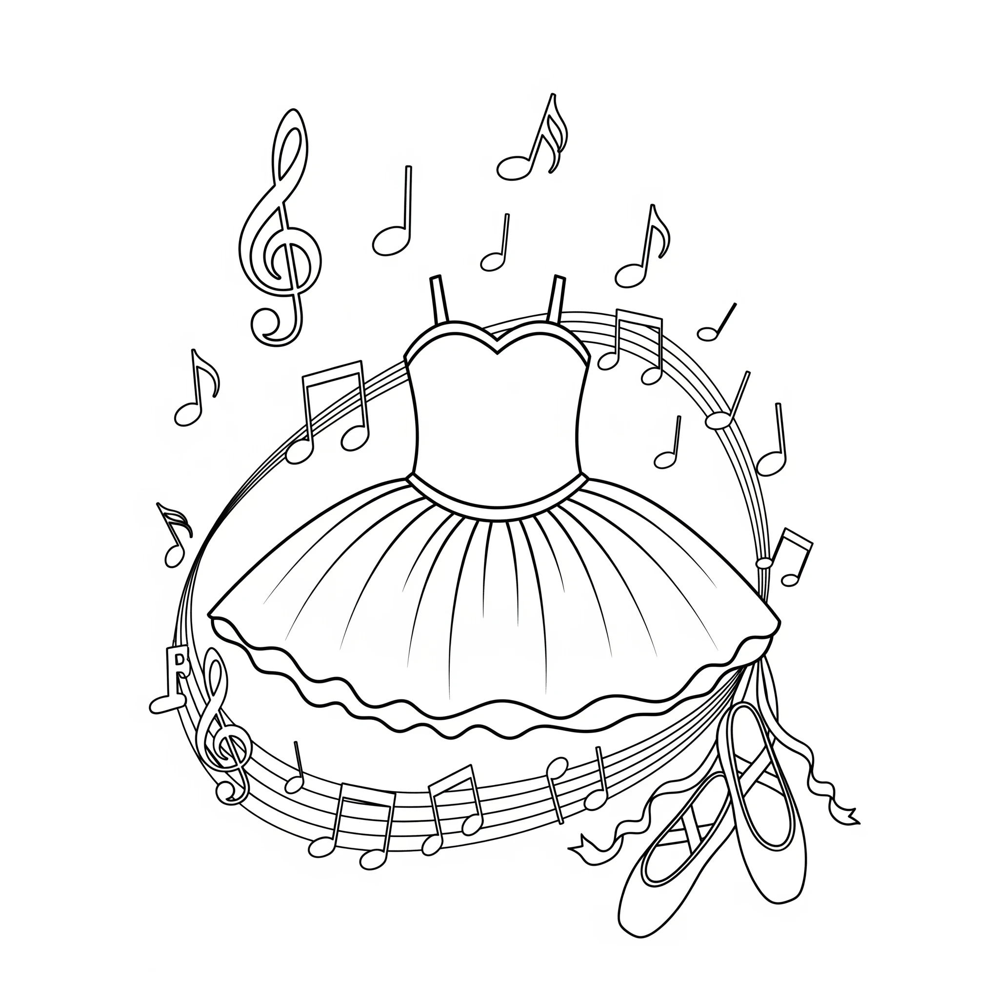 coloriage Robe gratuit à imprimer
