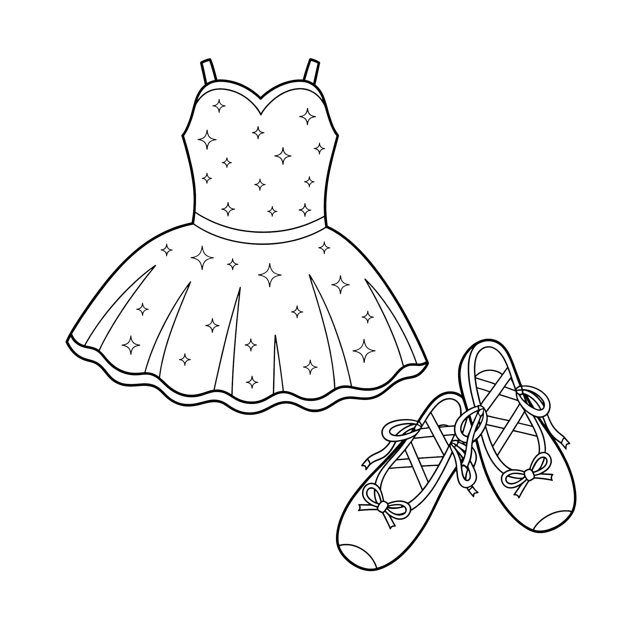 coloriage Robe et apprentissage 1