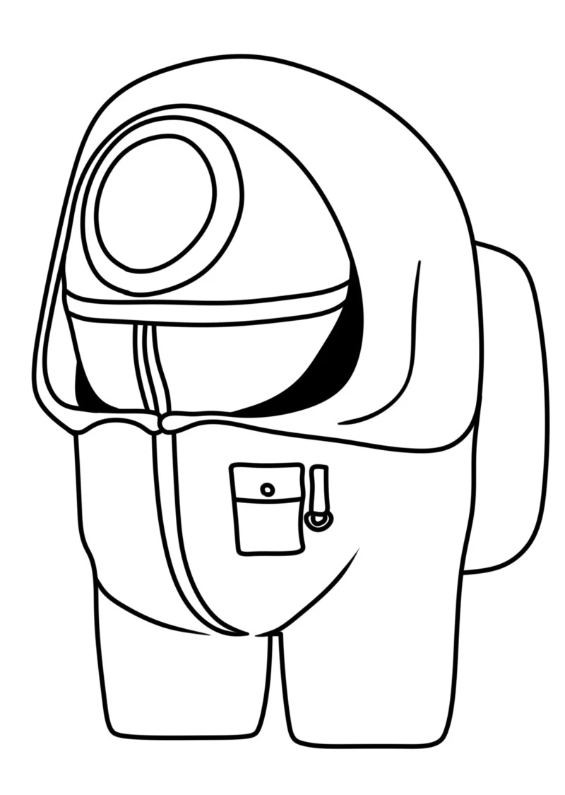 coloriage Squid Game educatif pour enfant 1