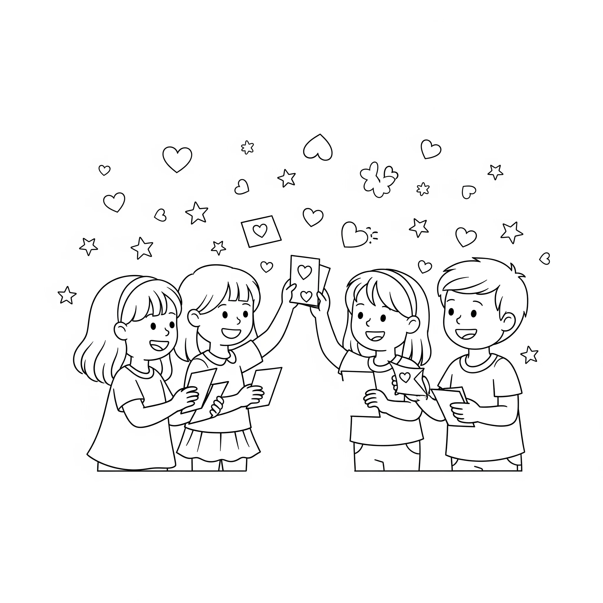 coloriage fin d’année scolaire pour enfant de 6 ans