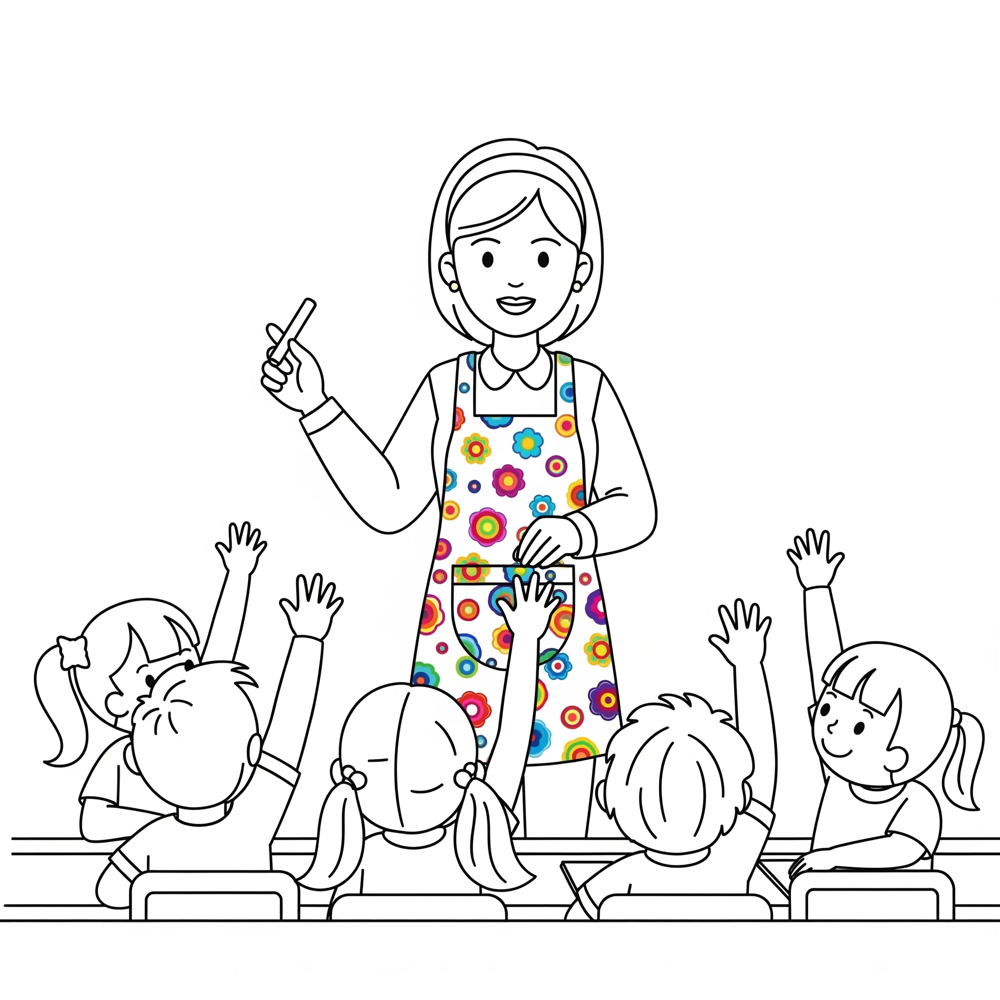 coloriage fin d’année scolaire et dessins
