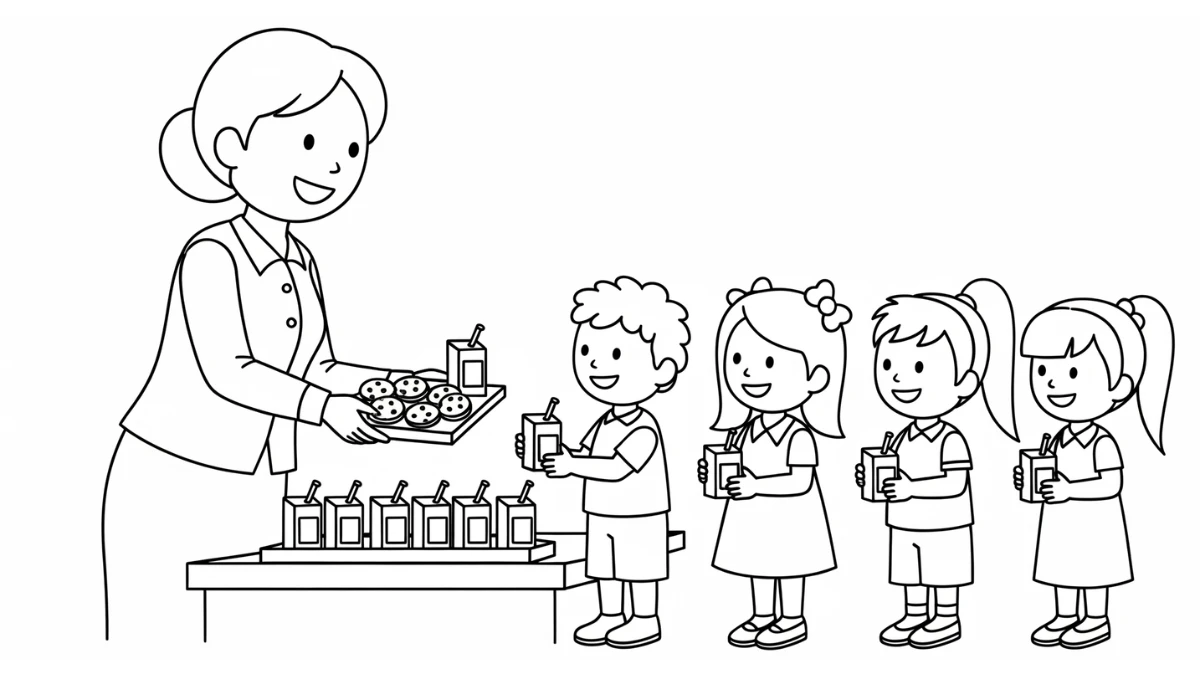 imprimer coloriage fin d’année scolaire