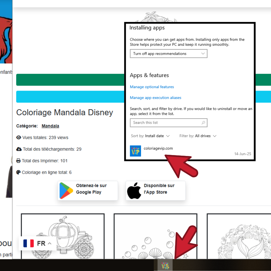 Une interface épurée et immersive