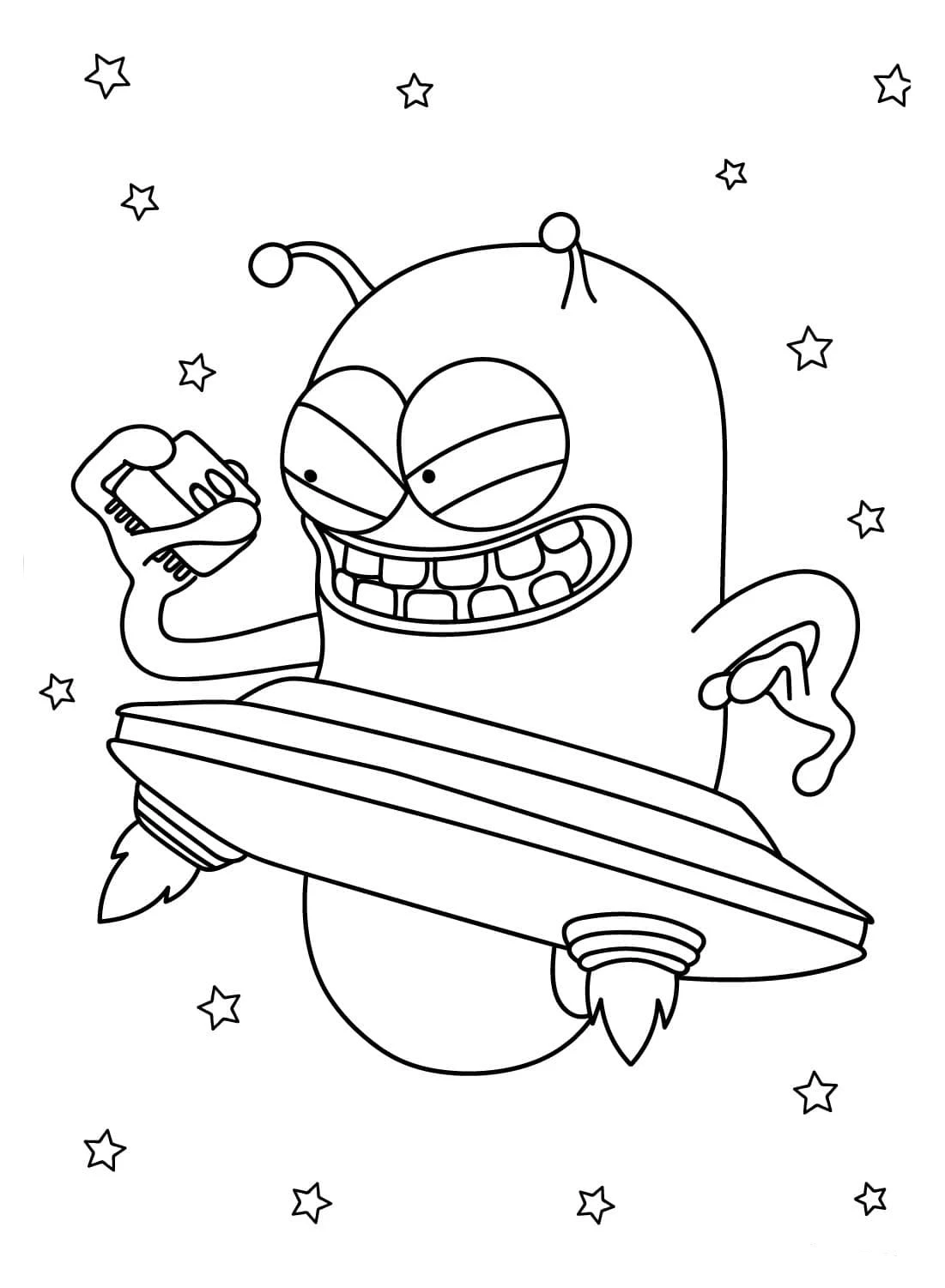 coloriage Astro Bot pour enfants 1