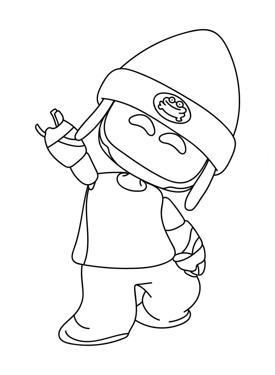 coloriage Astro Bot a dessiner en ligne