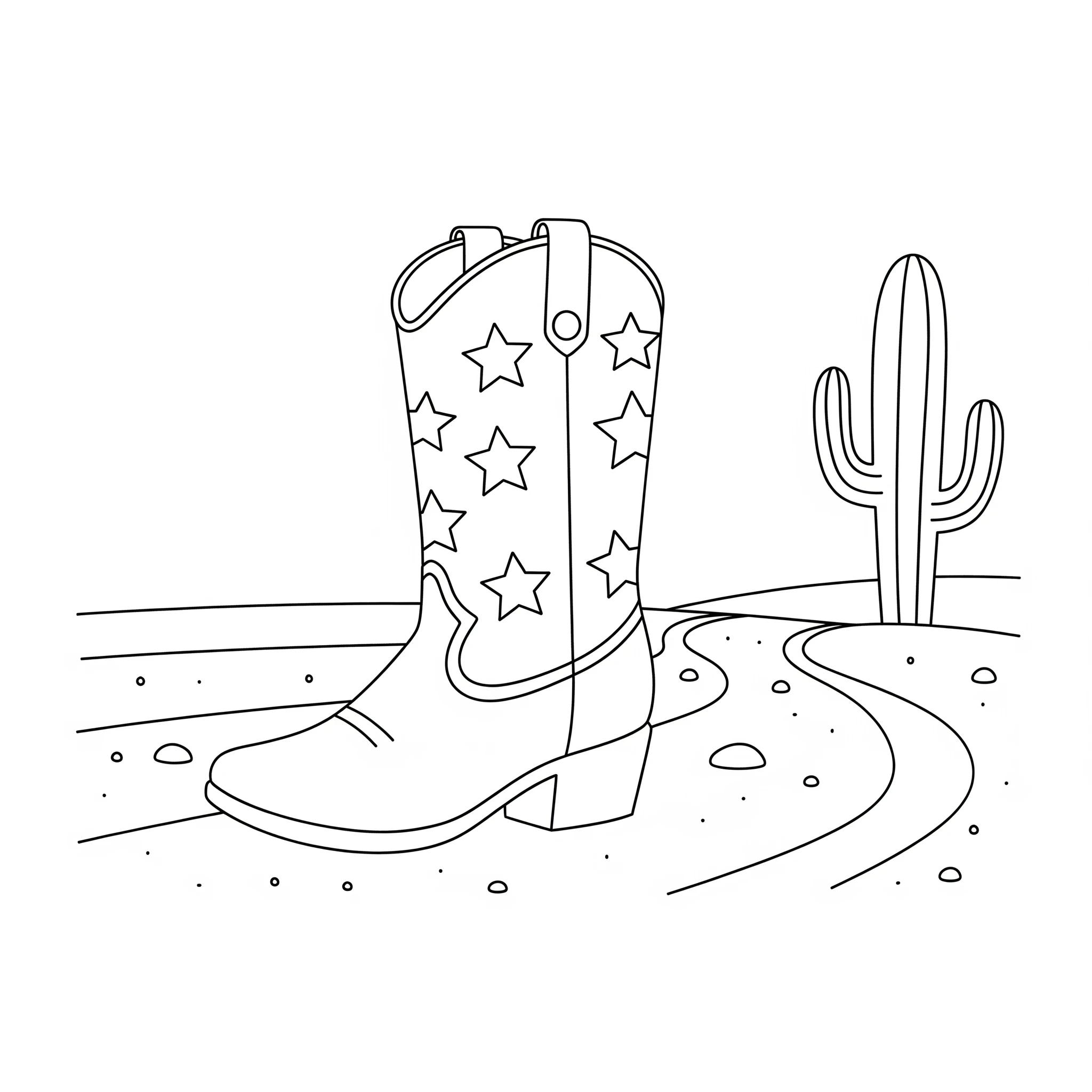 coloriage Chaussure gratuit en ligne 1