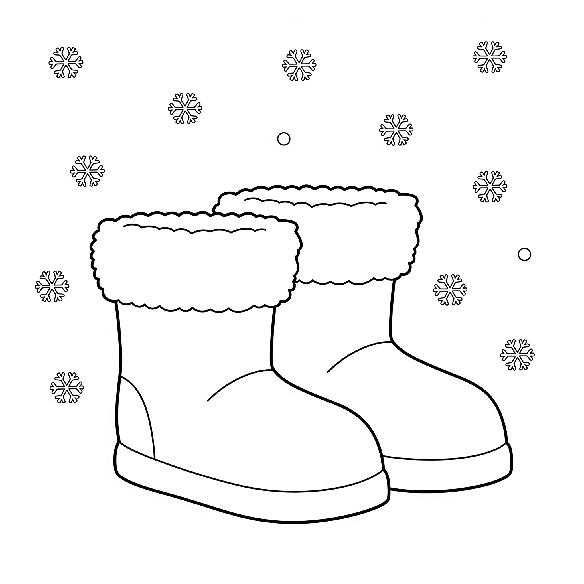 coloriage Chaussure a imprimer