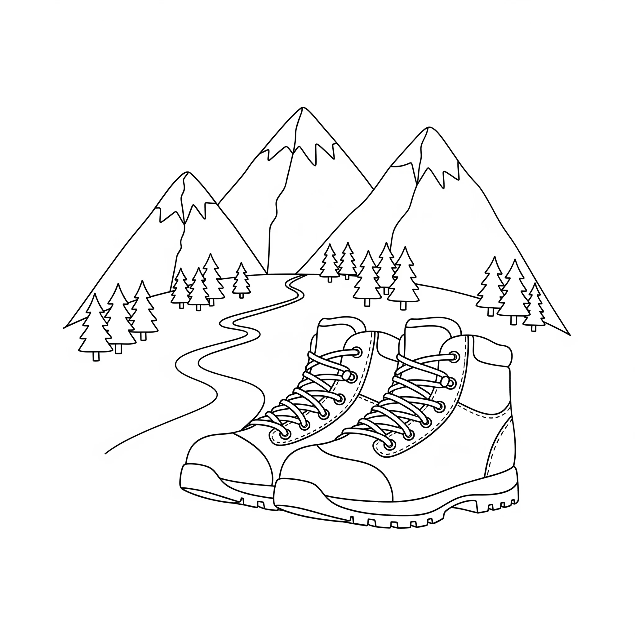 coloriage Chaussure et decoupage a imprimer gratuit