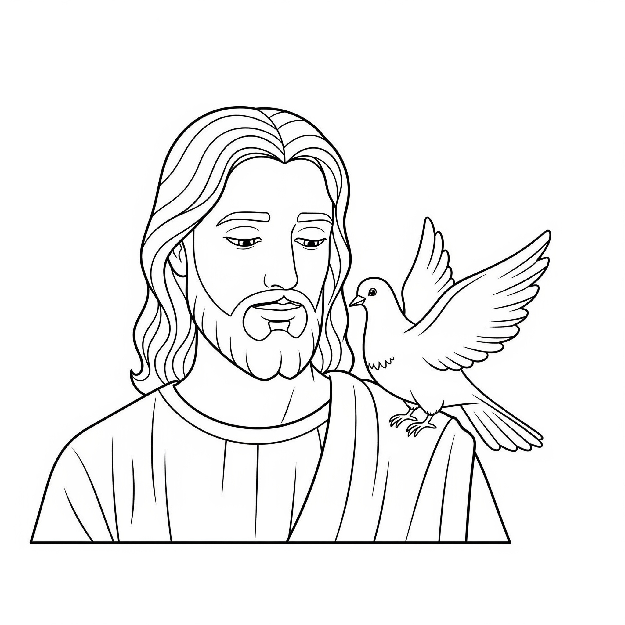coloriage Colombe en ligne
