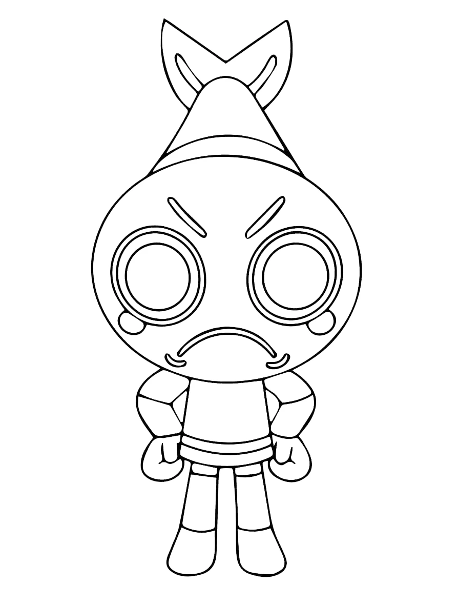 coloriage Dandy’s World à imprimer pdf gratuit