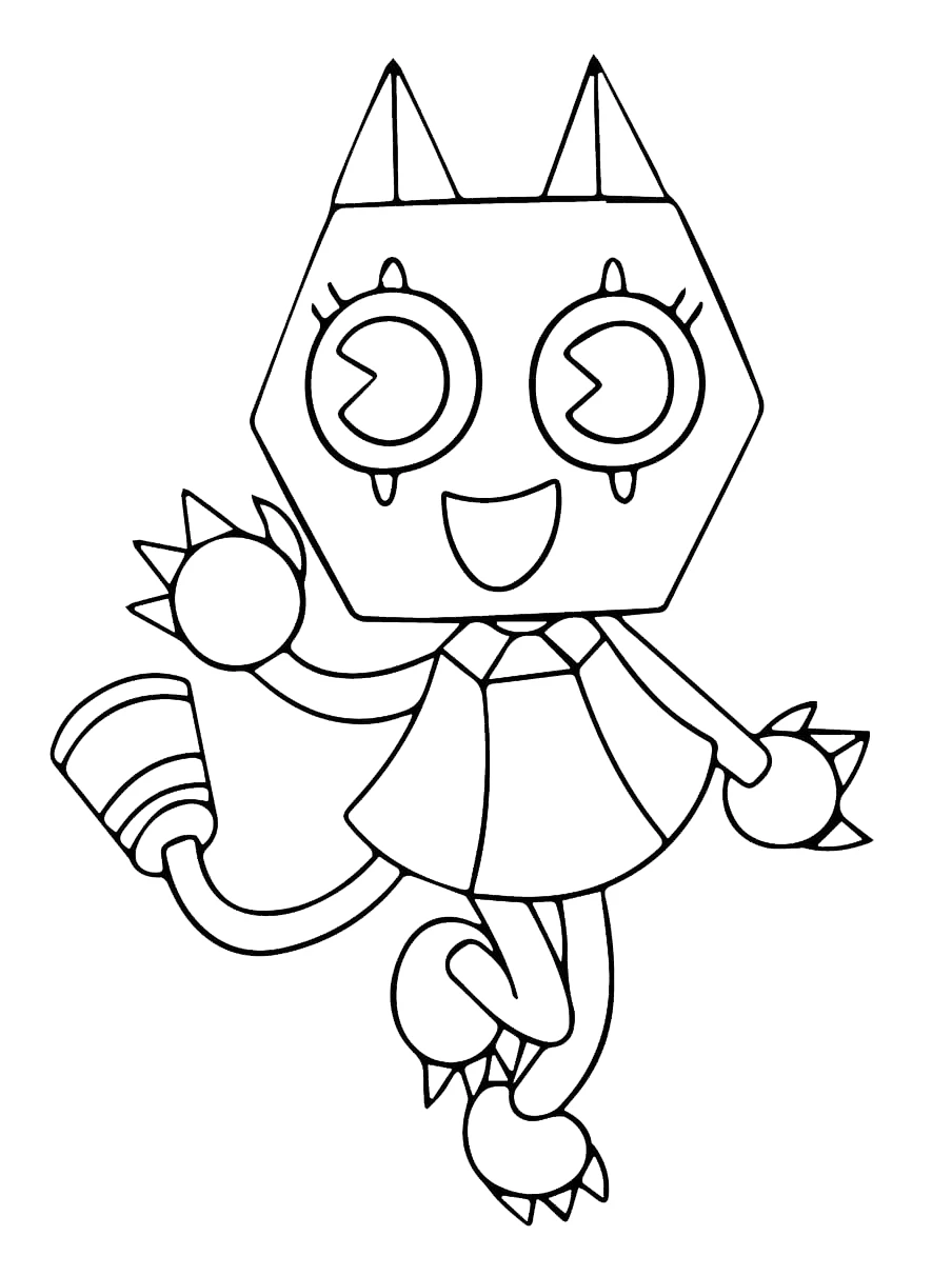 coloriage Dandy’s World de pour enfants