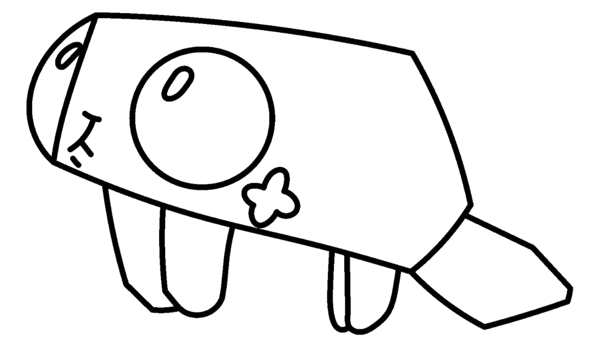imprimer coloriage Dandy’s World gratuit