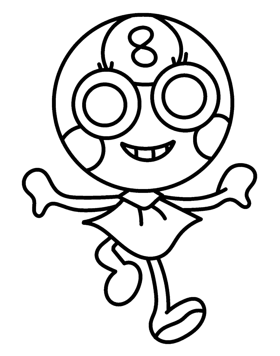 coloriage Dandy’s World pour enfants