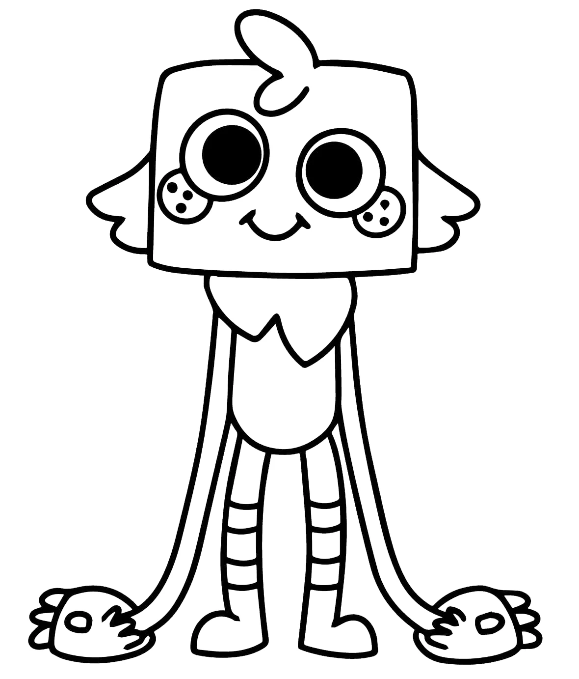 coloriage Dandy’s World gratuit pour enfants