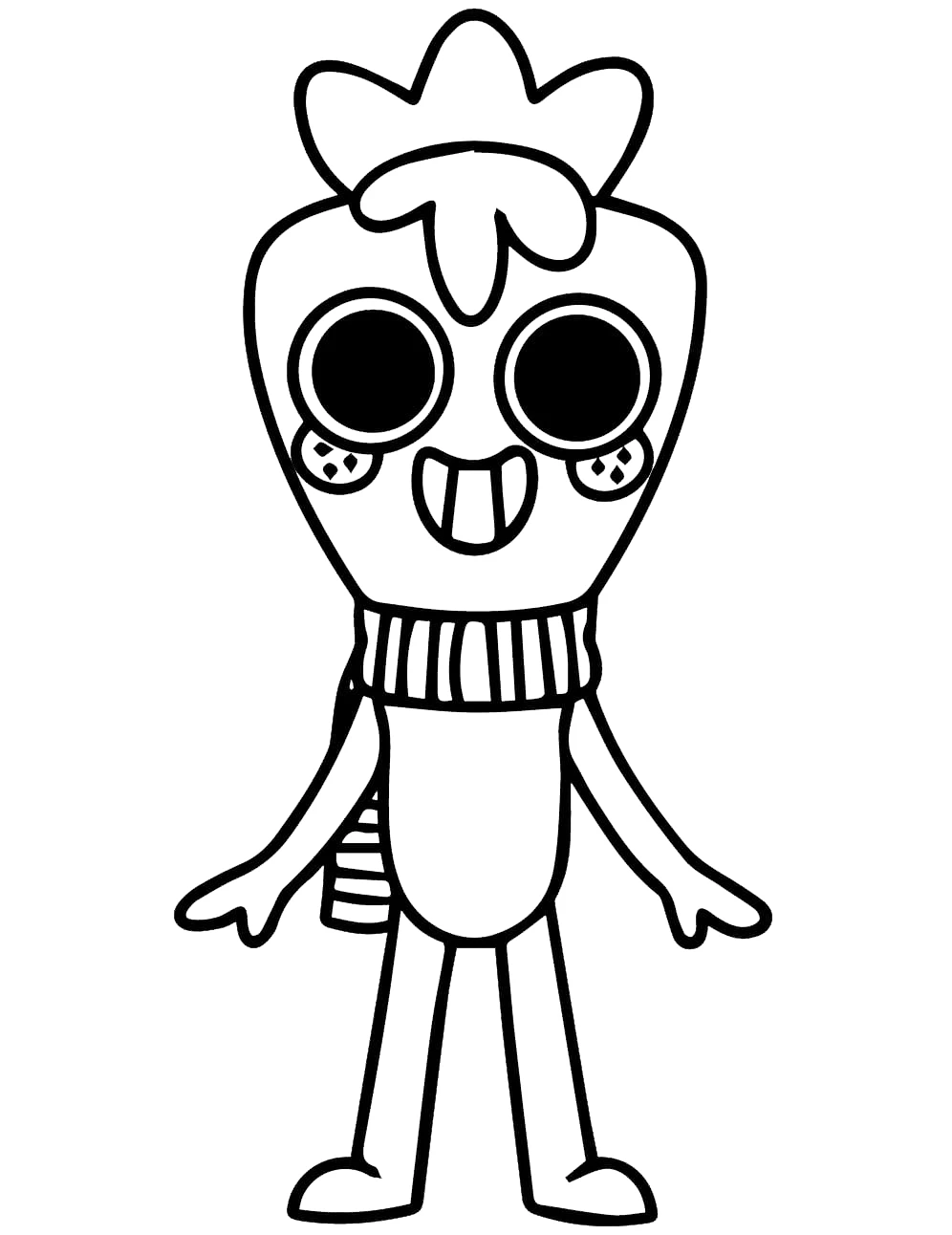 coloriage Dandy’s World gratuit en ligne 1