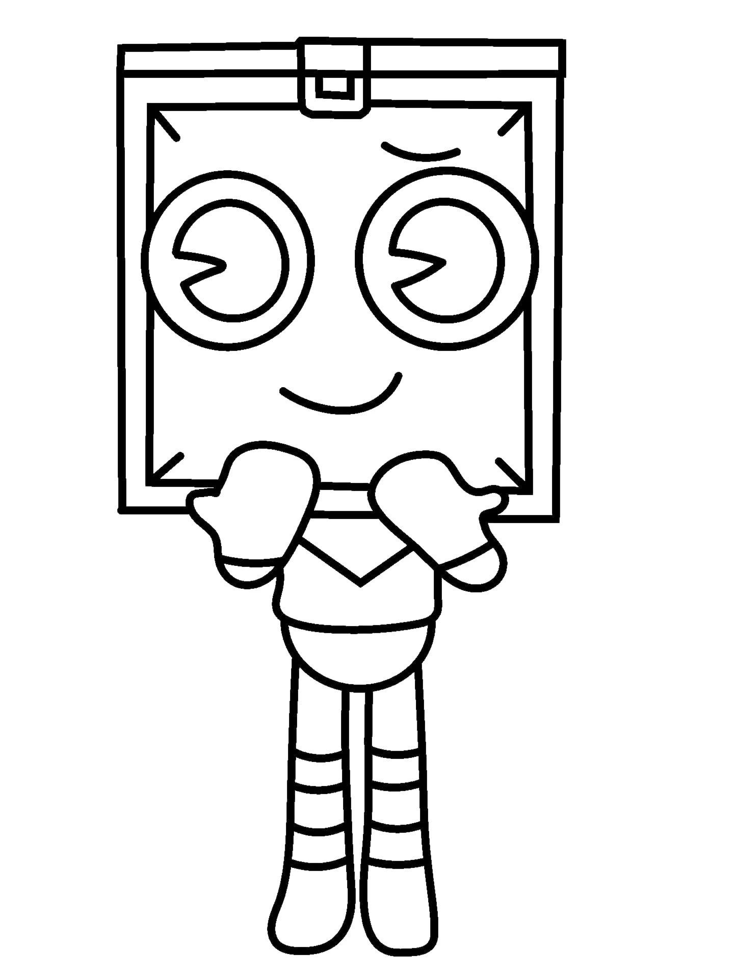 coloriage Dandy’s World gratuit à imprimer
