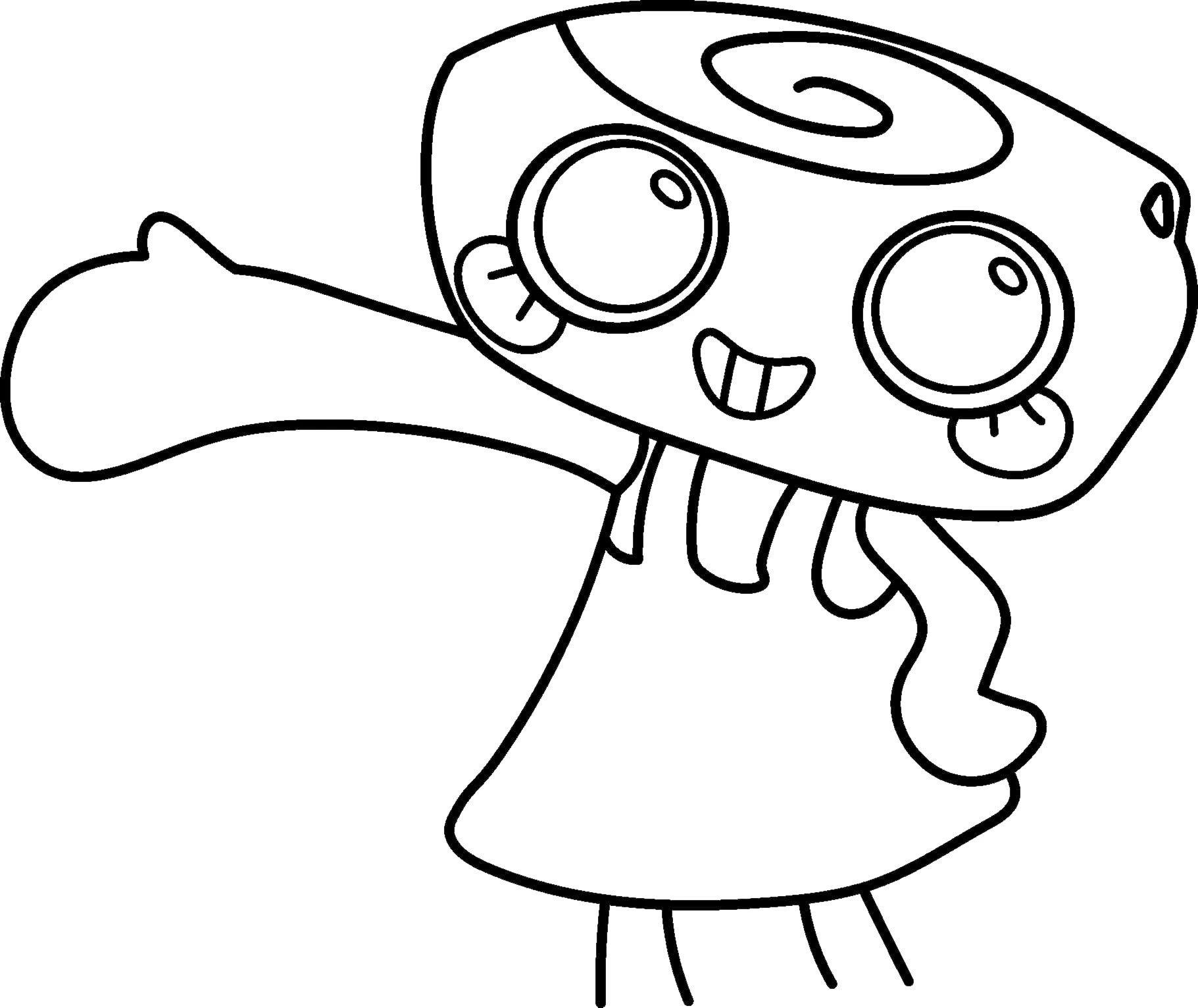 coloriage Dandy’s World pour enfants à imprimer