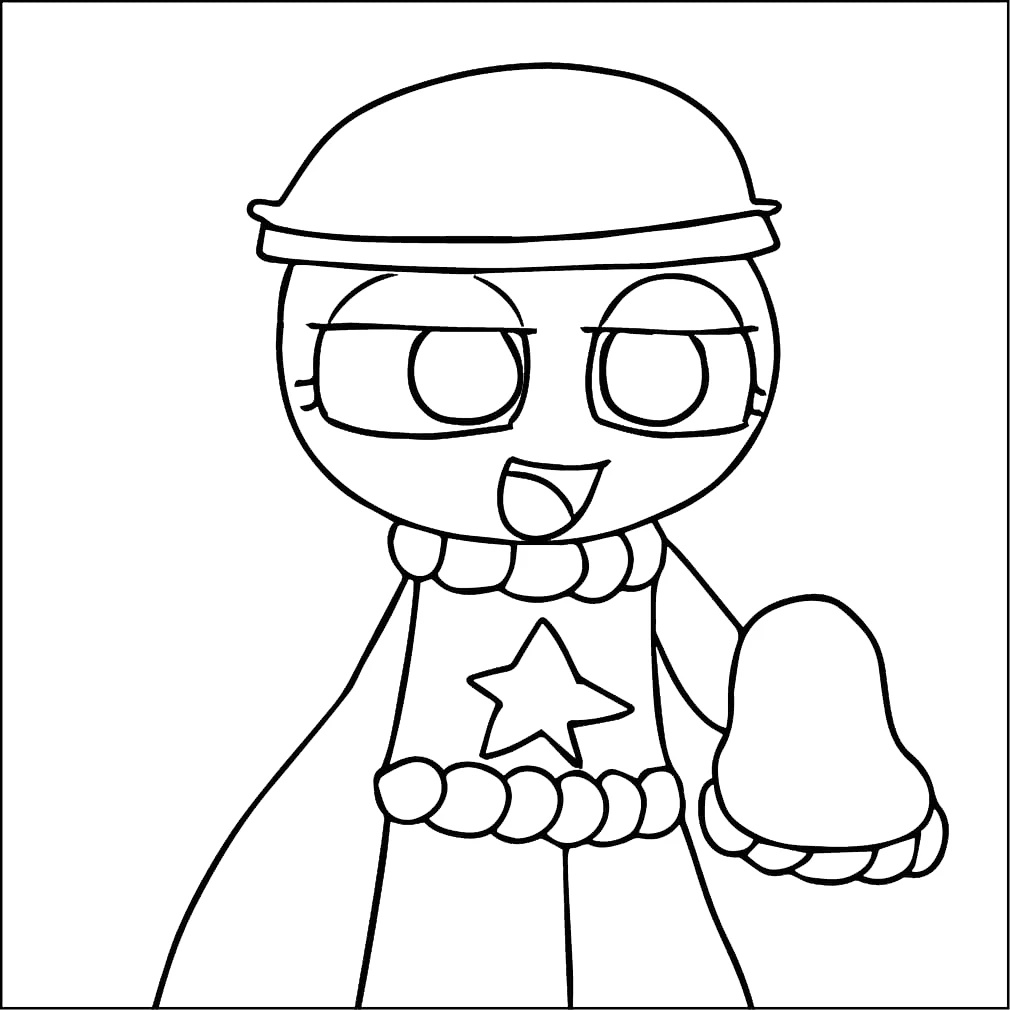 coloriage Dandy’s World en ligne pour enfant
