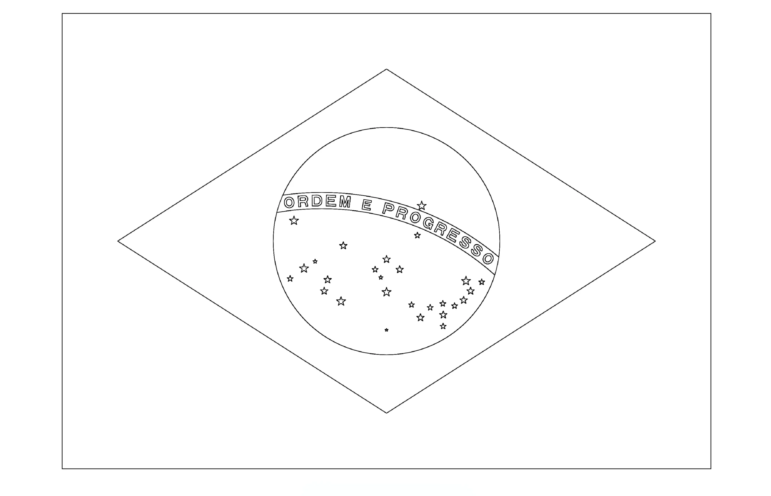 coloriage Drapeau de pour enfants