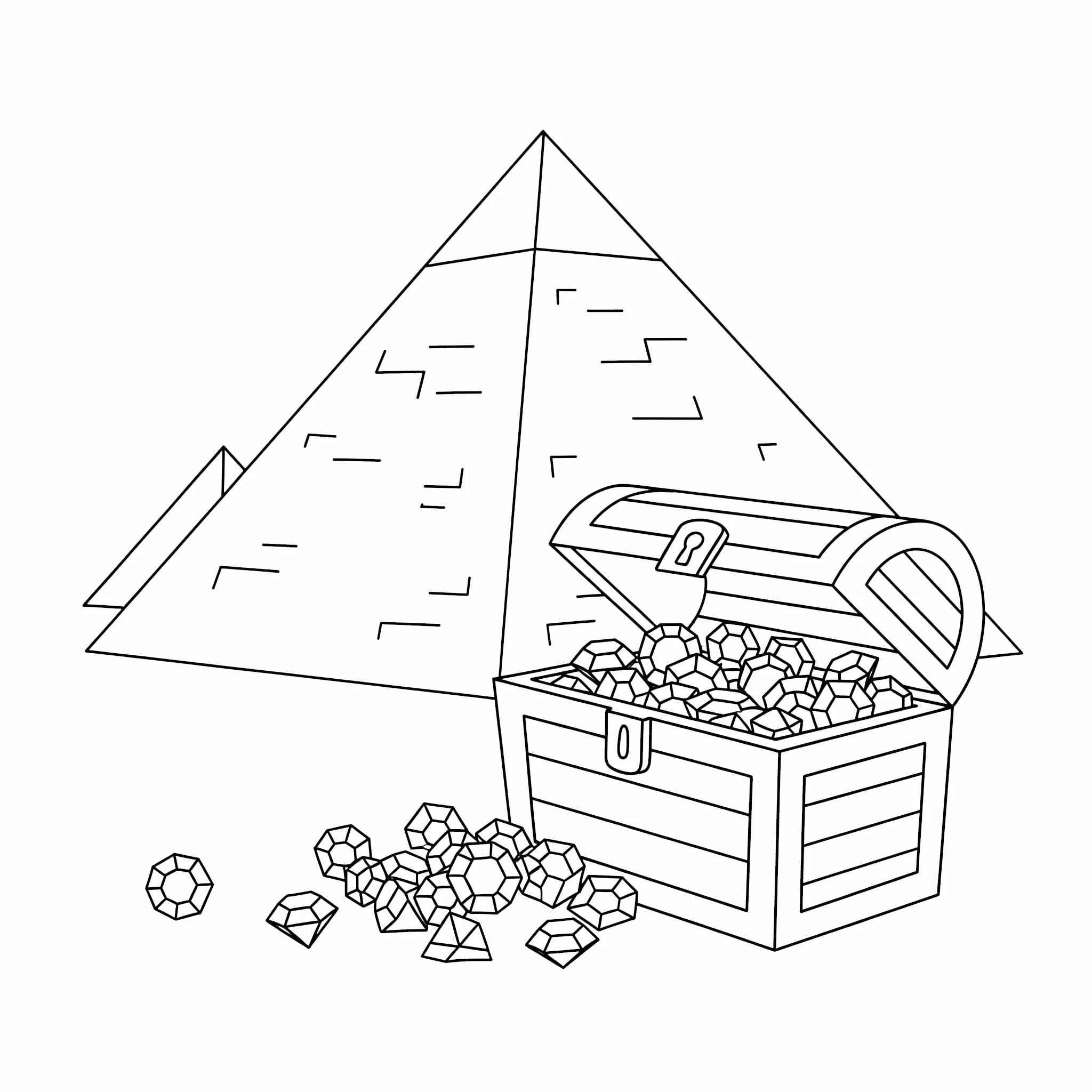 télécharger coloriage Egypte gratuit