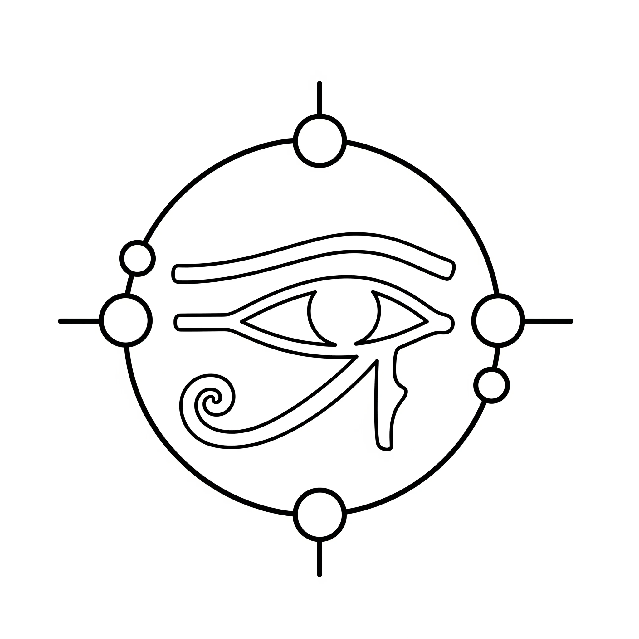 imprimer coloriage Egypte 1