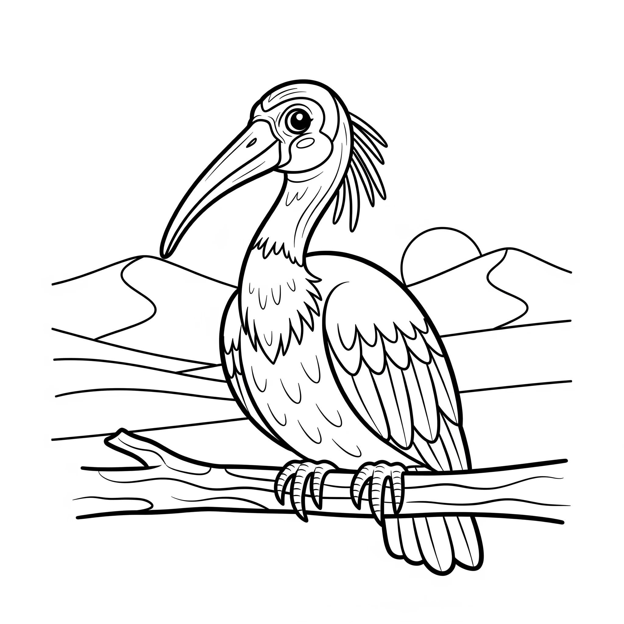 coloriage Egypte d'enfant a imprimer