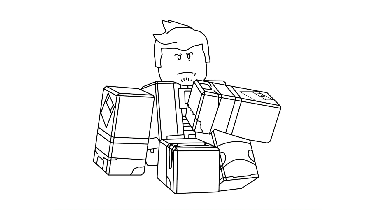 coloriage Forsaken a imprimer