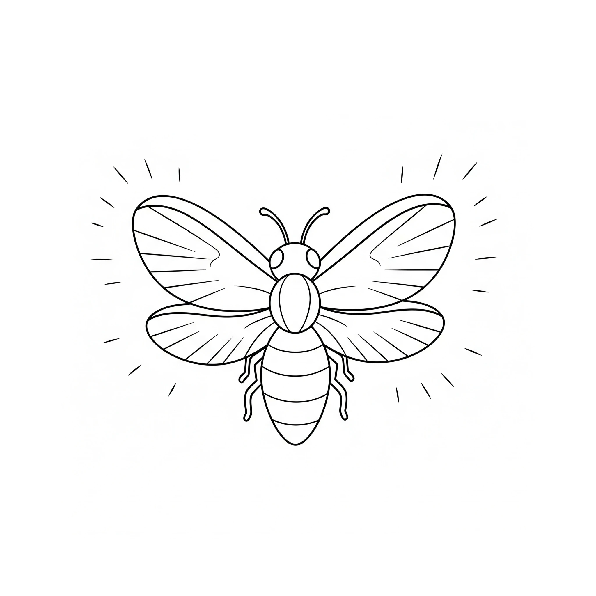 coloriage Insecte à imprimer pour enfant de 12 ans