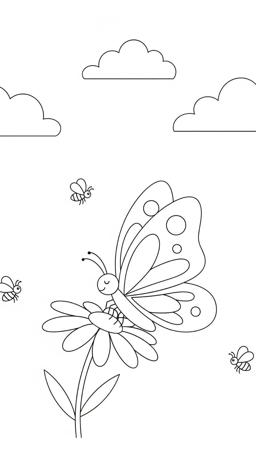 coloriage Insecte pour enfant de 8 ans