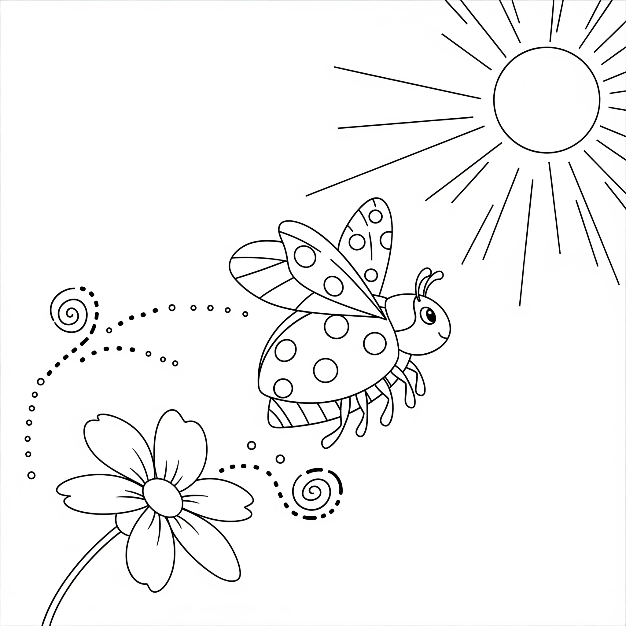 imprimer coloriage Insecte
