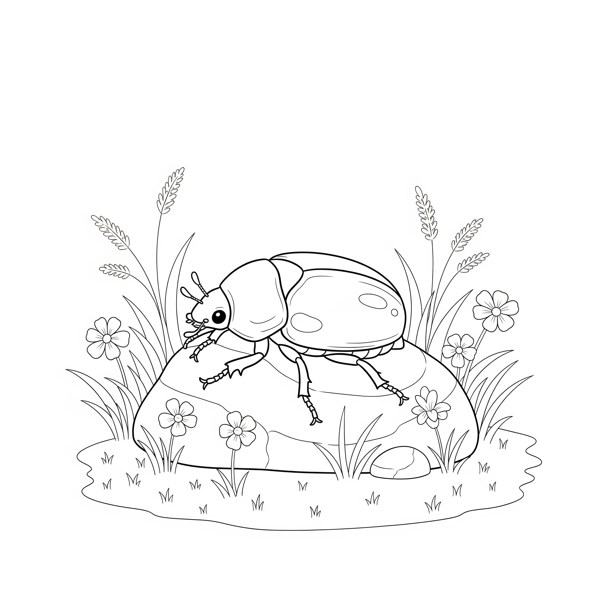 coloriage Insecte à imprimer pour enfant de 10 ans