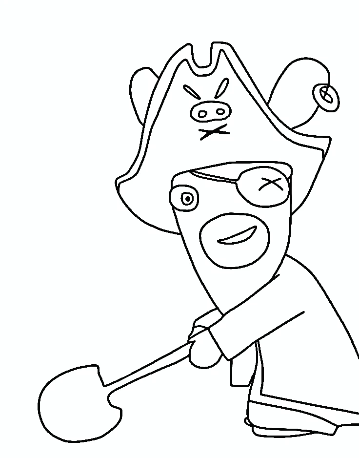 a imprimer Coloriage Rabbids gratuit