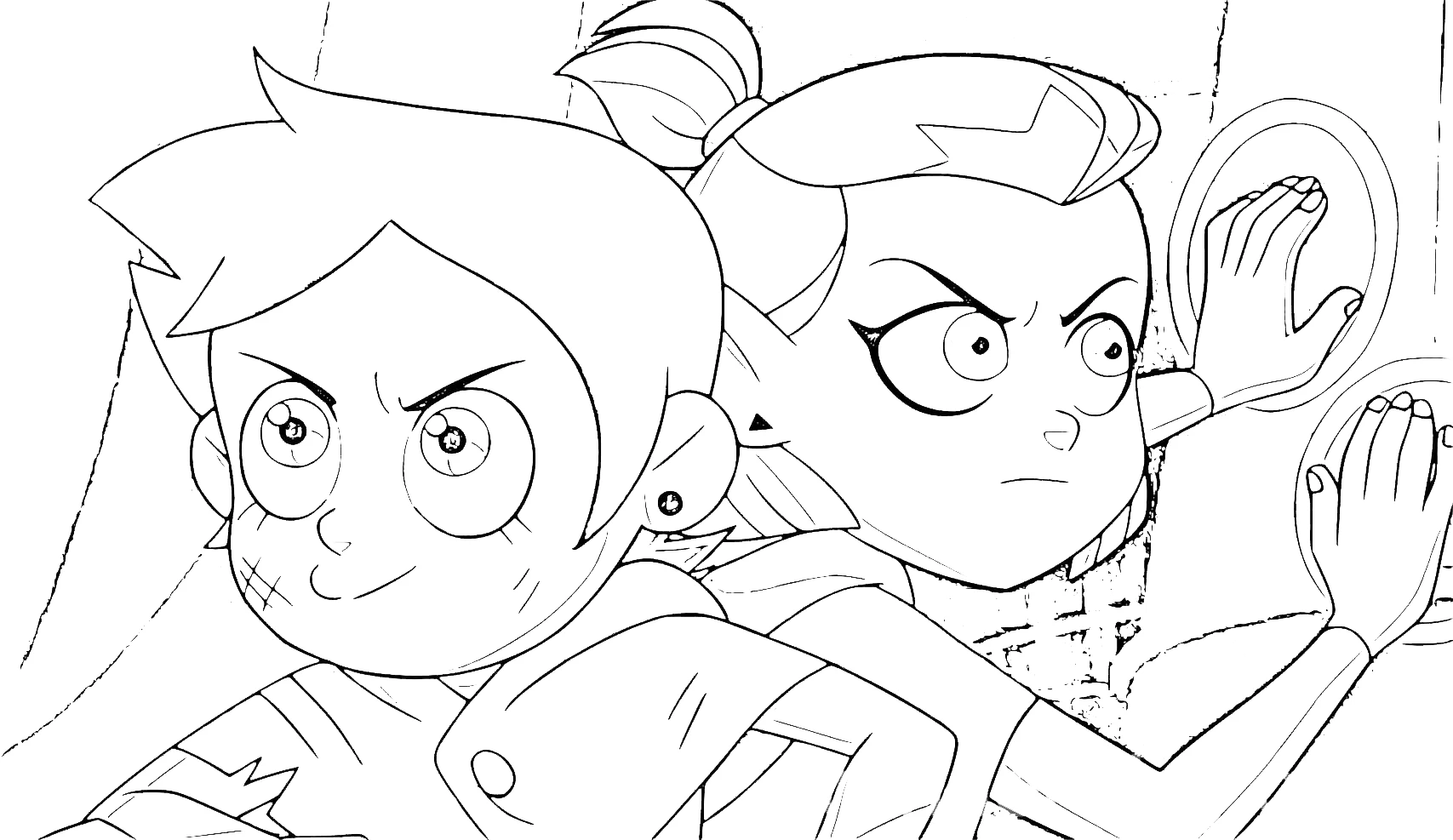 coloriage Luz à Osville d'enfant a imprimer